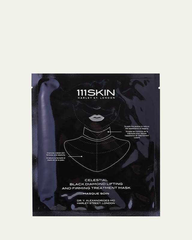 Black Diamond Lifting & Firming Neck Mask, 5 Count